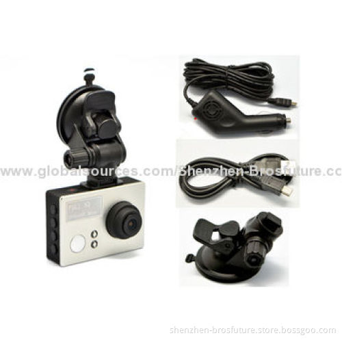Classic Design Full HD 1,080P G-sensor Motion Detection Vehicle DVR Camera with H.264 Codec